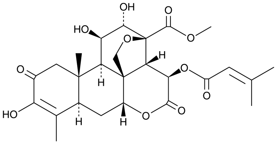 Structure of Brusatol